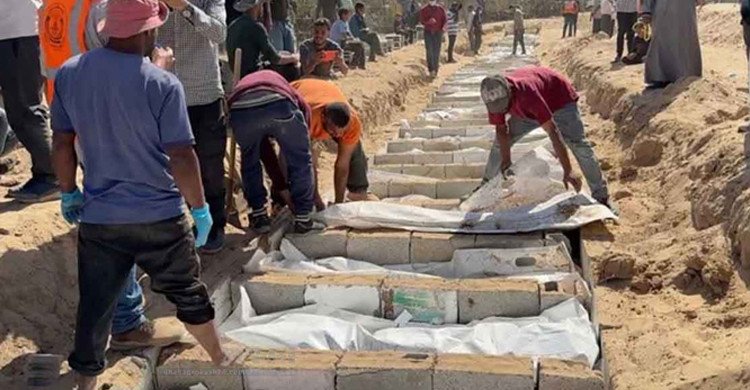 ইসরায়েলের ফেরত দেওয়া মরদেহে নির্যাতনের ভয়াবহ চিহ্ন